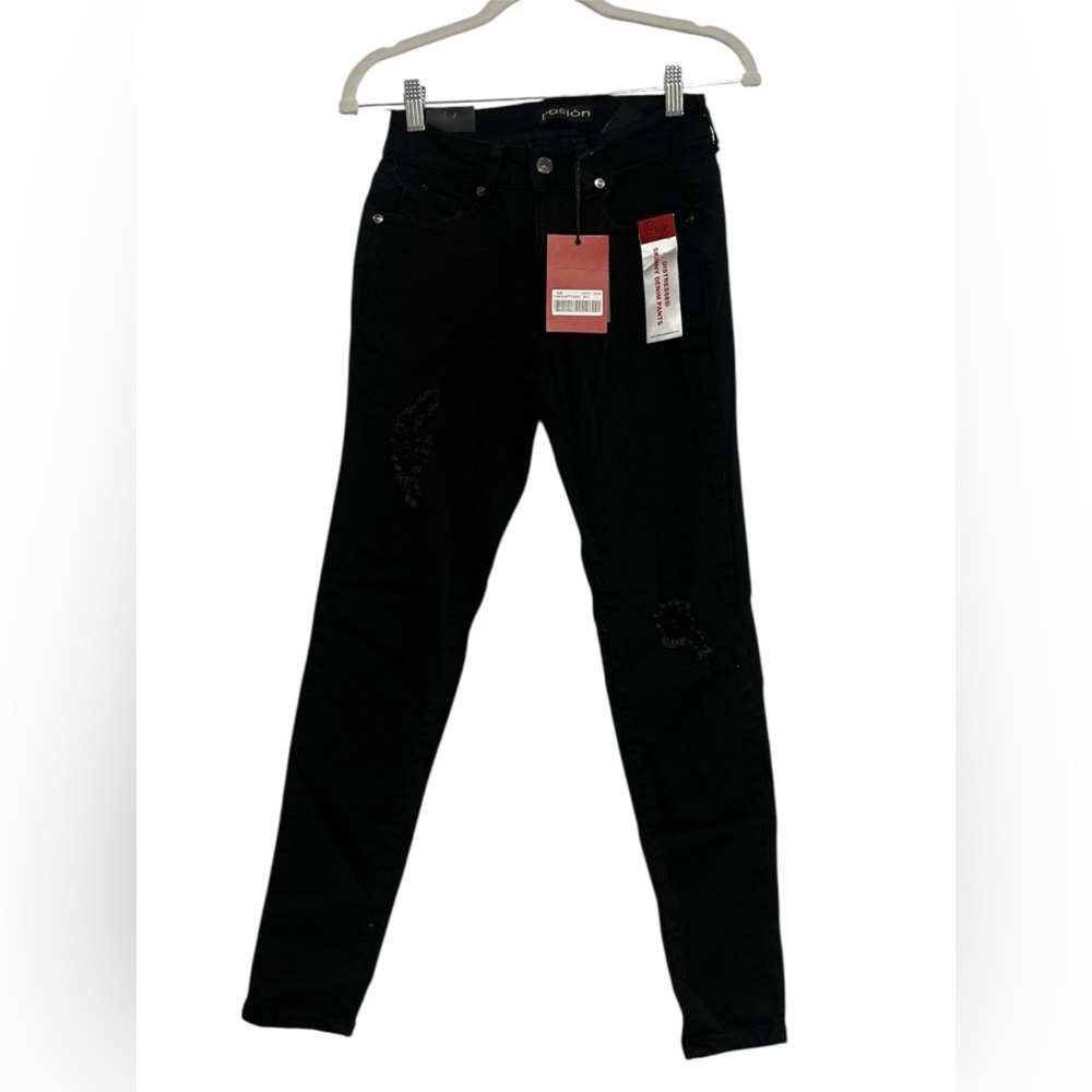 Pasión Women’s Black Jeans  Size 1  (720)